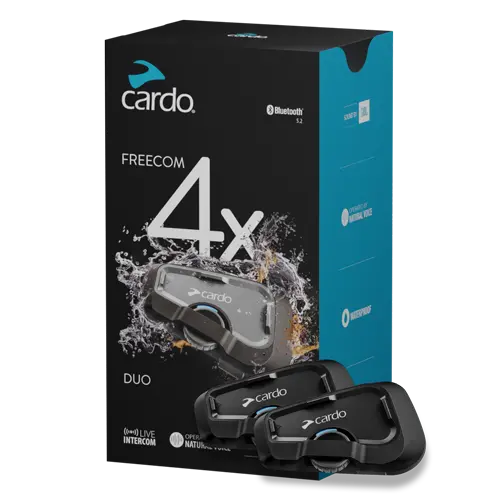 Cardo Freecom 4X Bluetooth Headset Duo 1