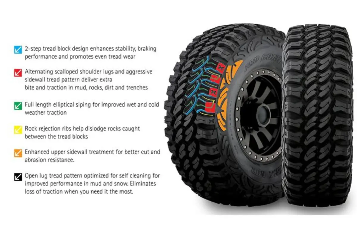 Procomp Xtreme Mt2 Mud Terrain Tire  315/70R17 E 1