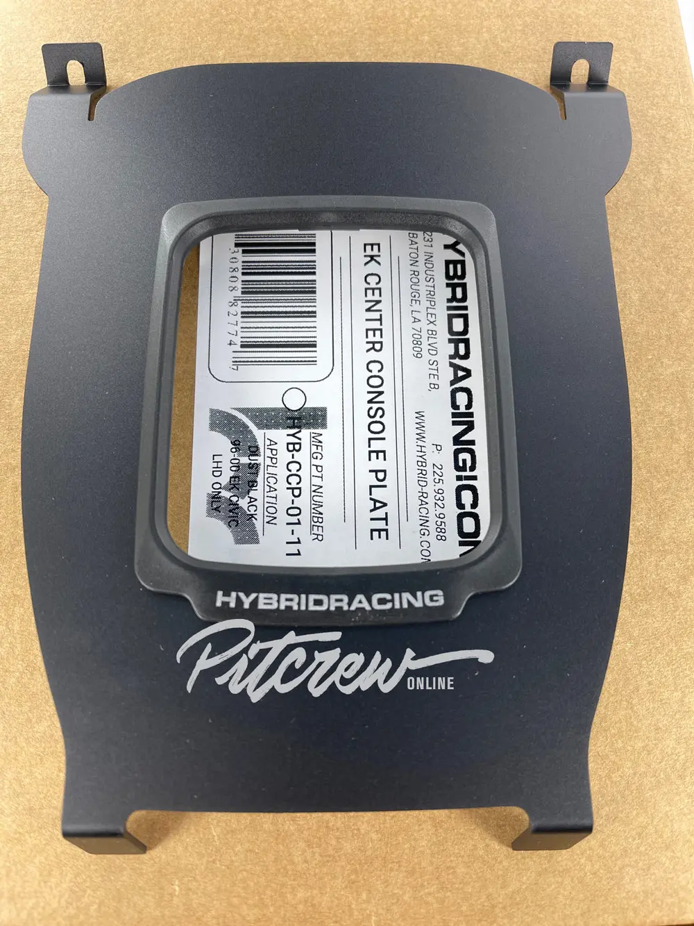 Hybrid Racing Maxim Shift Cover Plate 96-00 Civic Ek Lhd 1