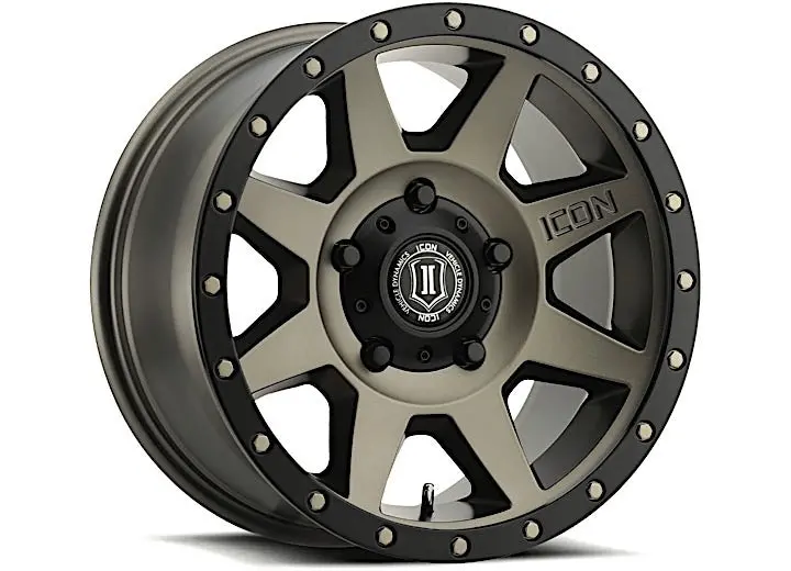 Icon Rebound 17" Wheel And Yokohama Geolander At 285/70R17 Tire Package 1