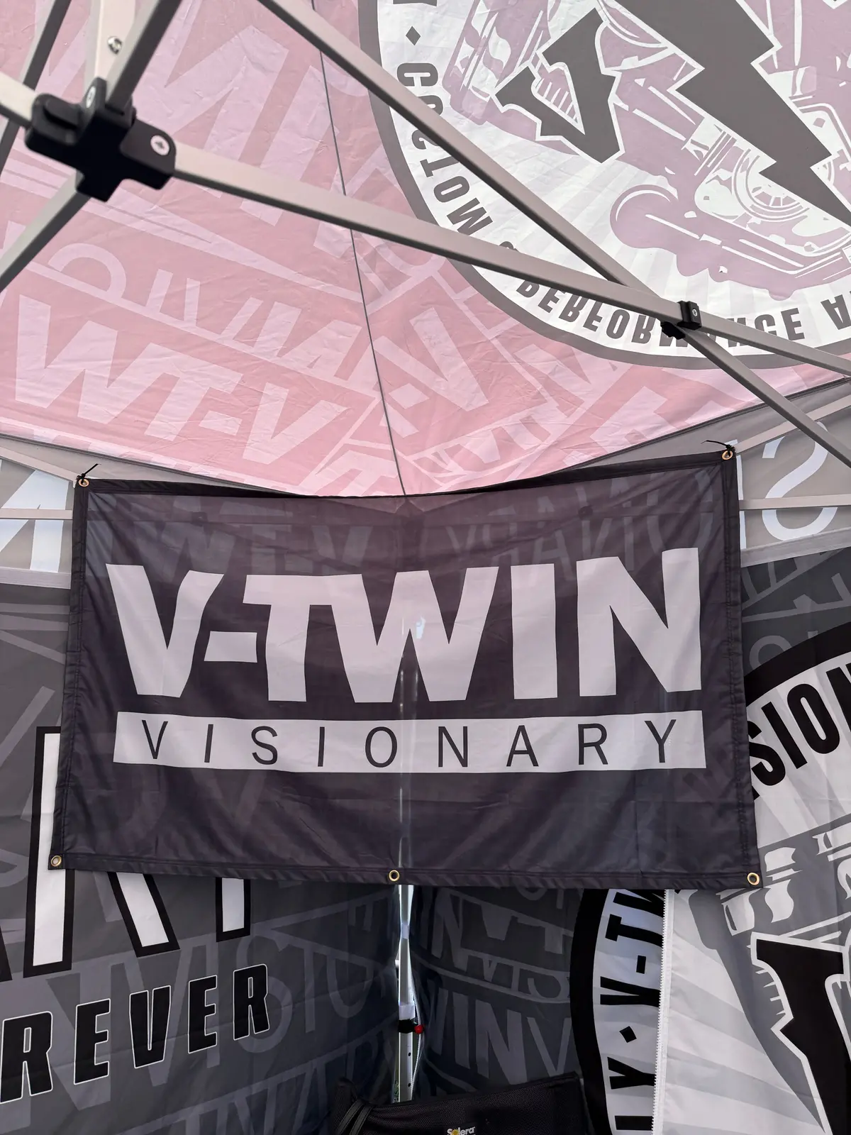 Stacked V-Twin Visionary Banner 1