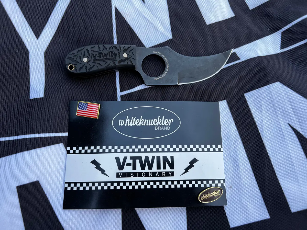 White Knuckler Brand X V-Twin Visionary Limited Edition Knife Collab. 1
