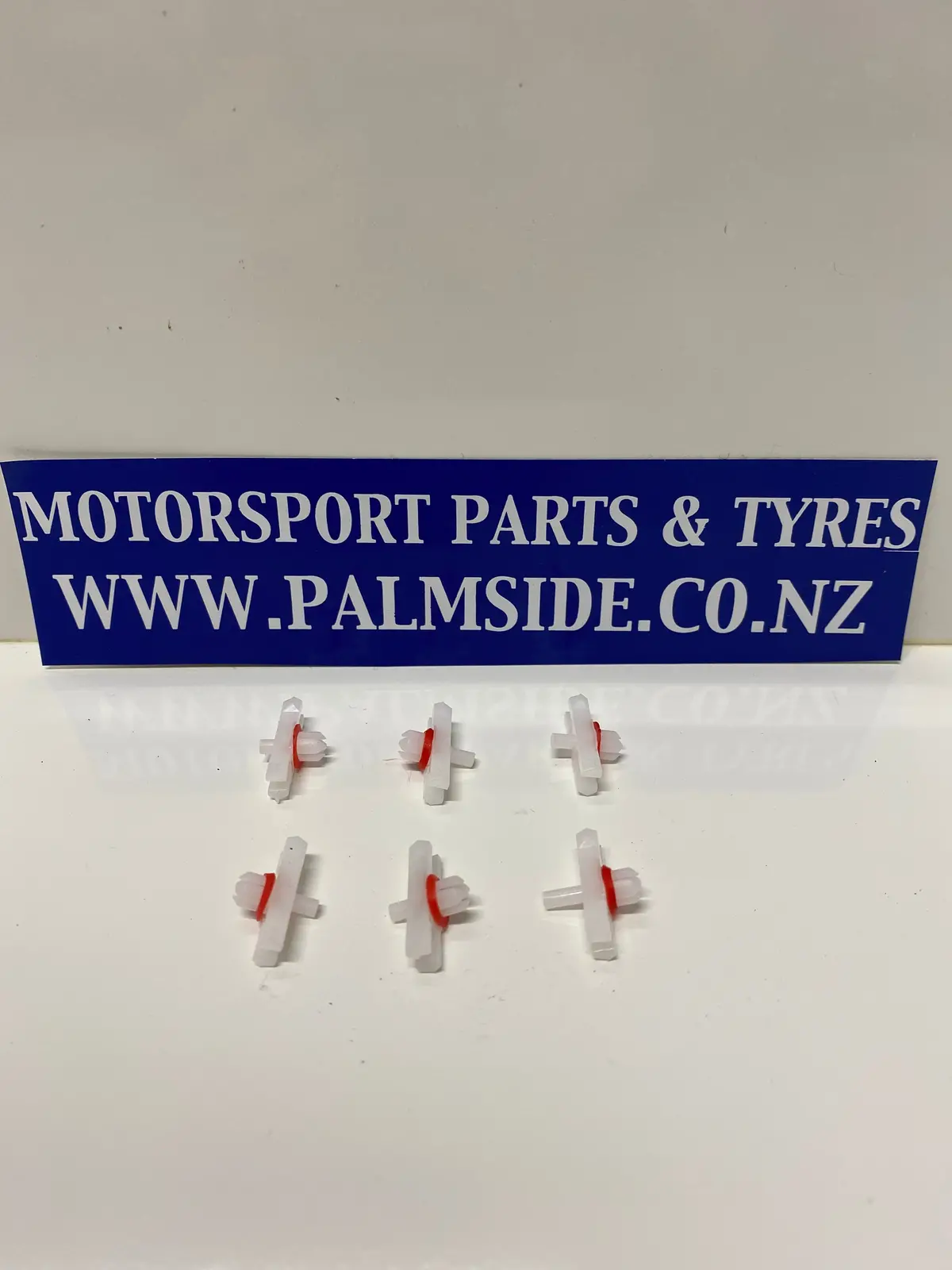 Escort Mk1 & Mk2 Boot Lid Chrome Clips X6 (#2146) 1