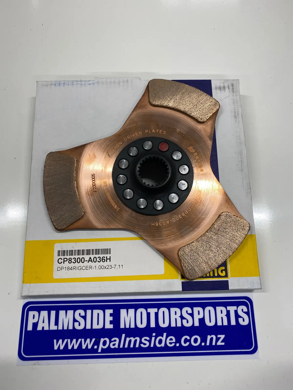 Ap Clutch Plate 184Mm Button 1" X 23 X 7.11 1