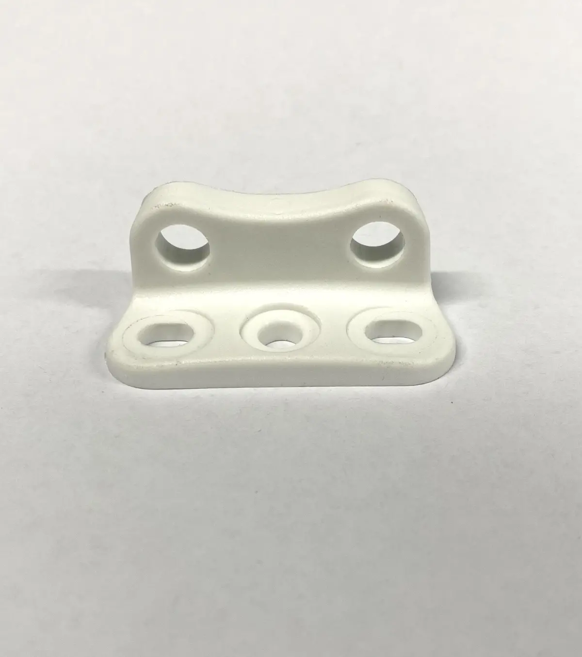 Plastic Mudflap Brackets Each (White) 1