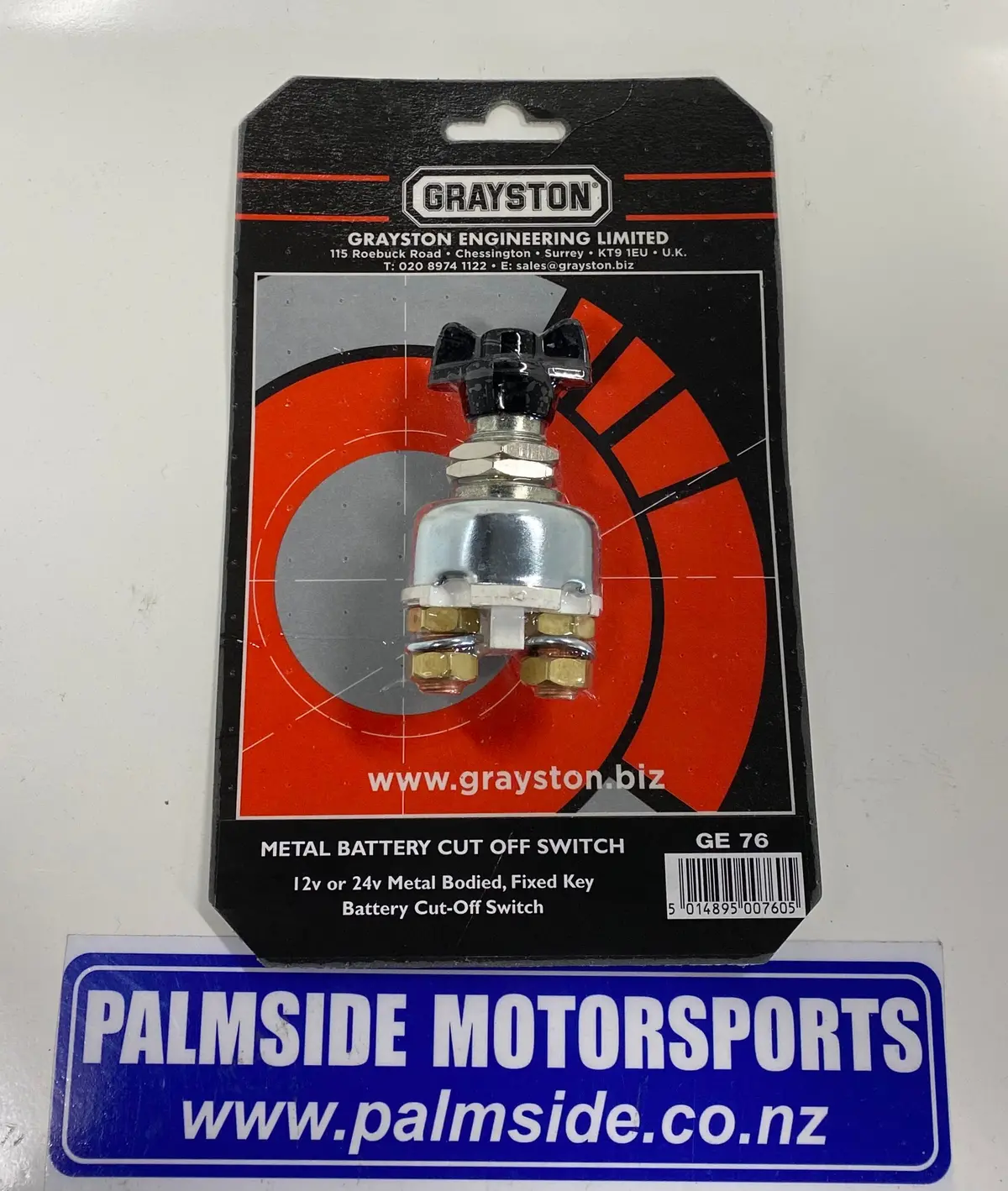 Grayston Metal Cut Off Switch 1