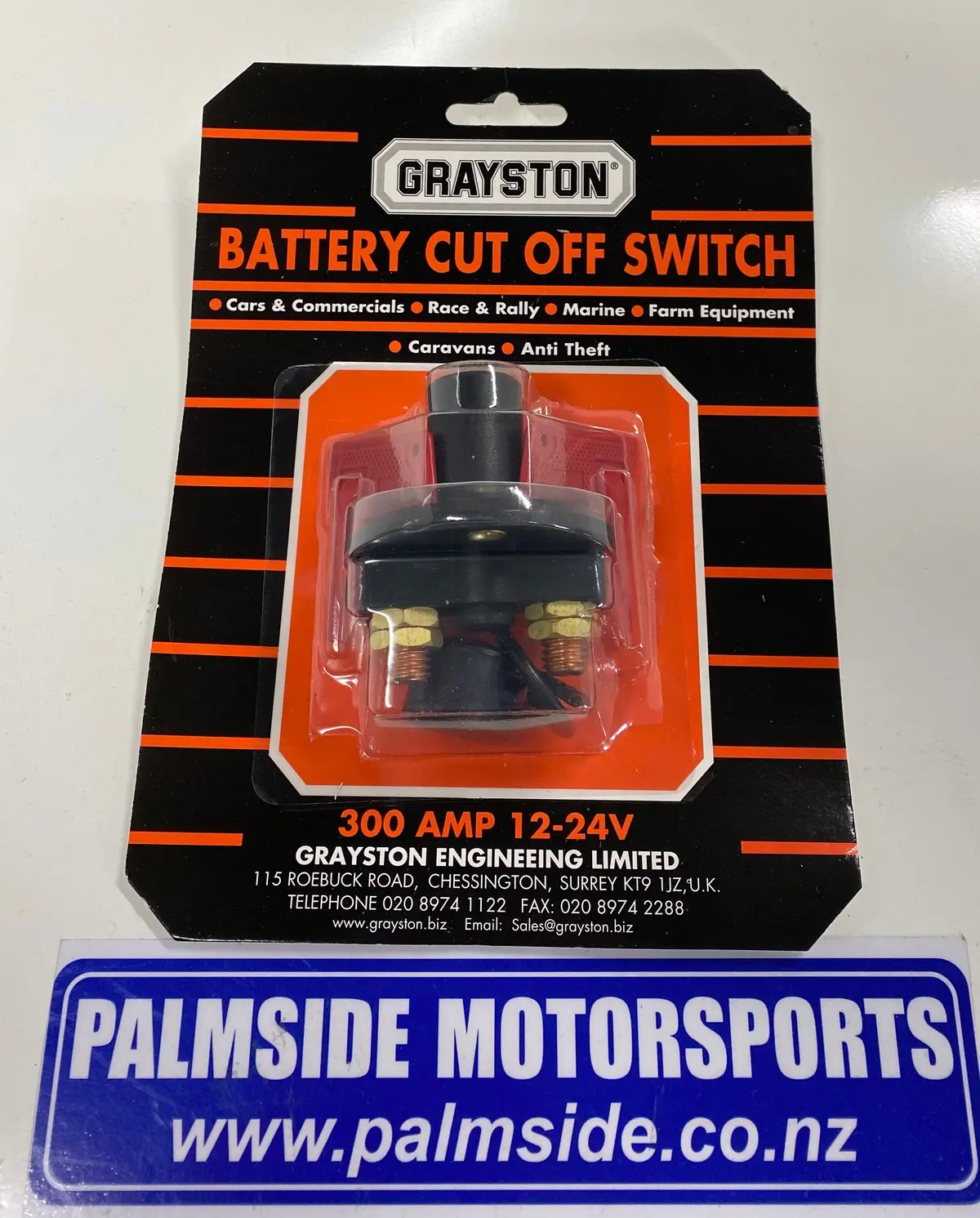 Grayston Battery Cut Off Switch 12/24V 1