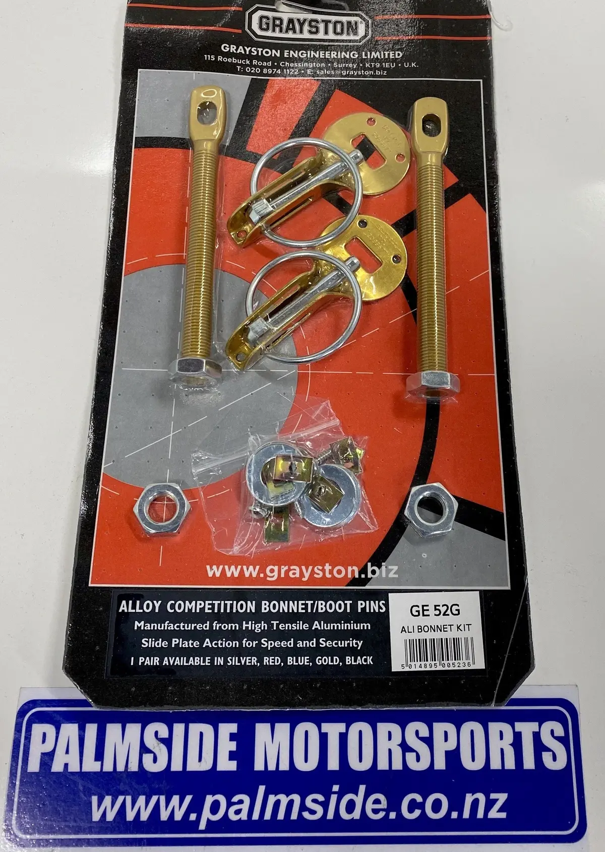 Grayston Bonnet Pins - Gold 1