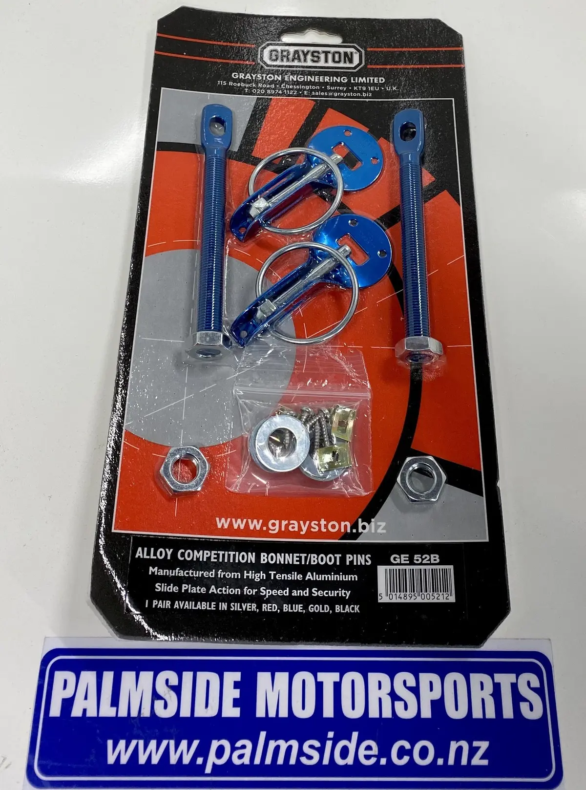 Grayston Bonnet Pins - Blue 1