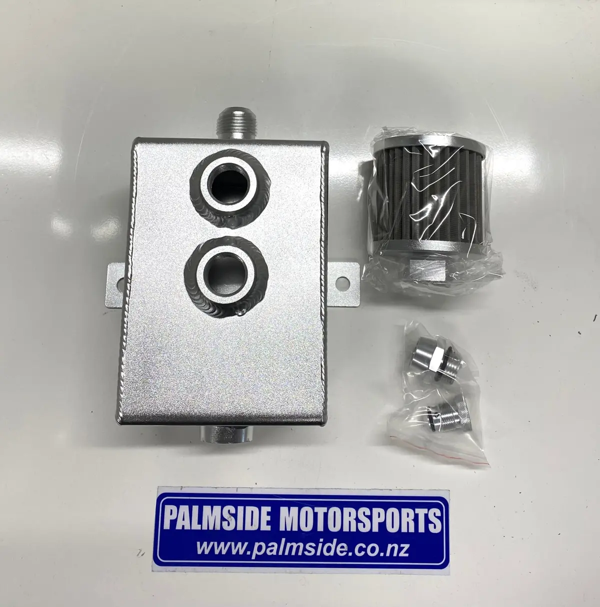 2L Square Catch Can With Breather 1