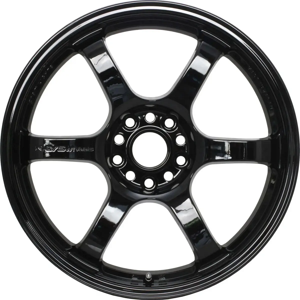 Gramlights 57Dr Glossy Black 18X9.5 +22 5X114.3 (Set Of 4) 1