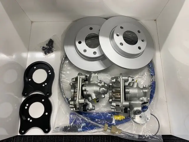 Escort Mk2  /Capri Rear Disc Brake Kit Atlas 247Mm Solid Kit 1