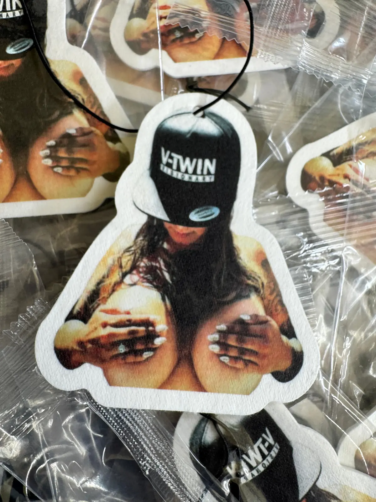 Peek-A-Boob Air Freshener. 1