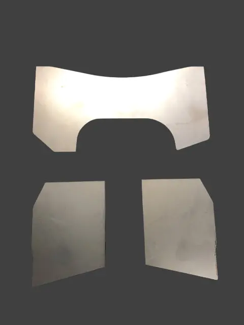 Ford Escort Mk1 & Mk2 - Firewall Bulkhead Strengthening Plates 1