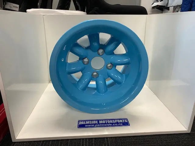 13 X 9.0 8 Spoke Escort Group 4 Olympic Blue Et-12 1