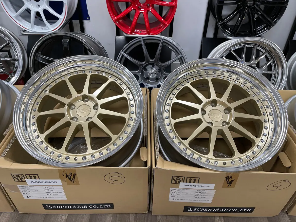 Super Star Leonhardiritt Seele Premium Gold 20X9.5 5X114.3 1