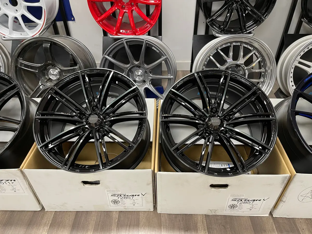 Weds Sa54r Weds Black Clear 18X9.5+38 5X114.3 1
