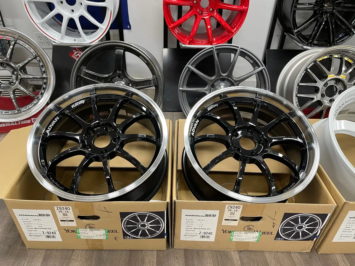Advan Rs-D 18X8+48 5X112 Machining Black 1