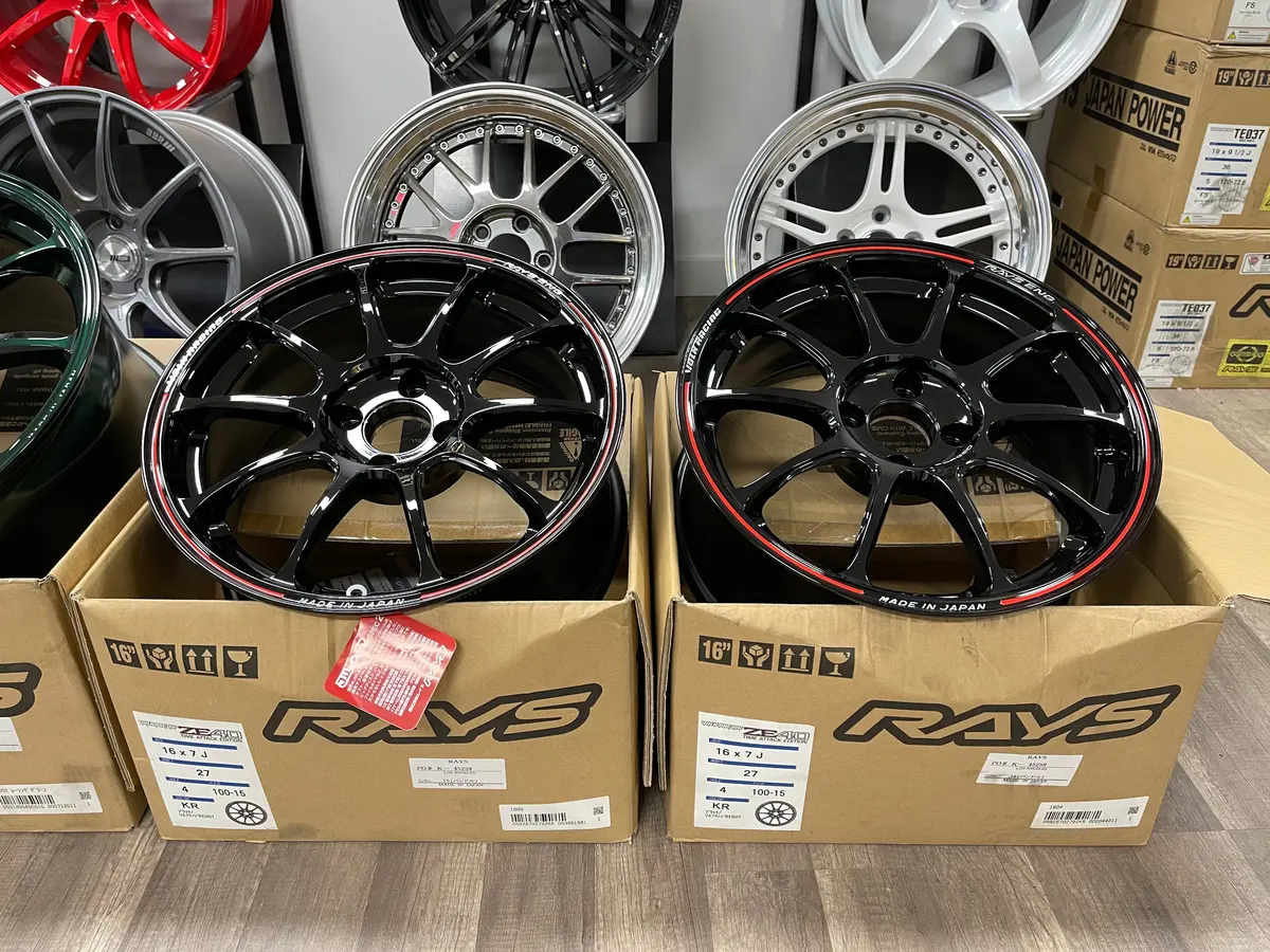 Volk Racing Ze40 Time Attack 16X7+27 4X100 1