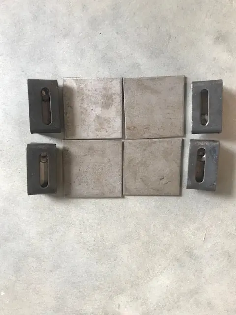 Seat Mounting Plates And Weld On Brackets (No Pipes) 1
