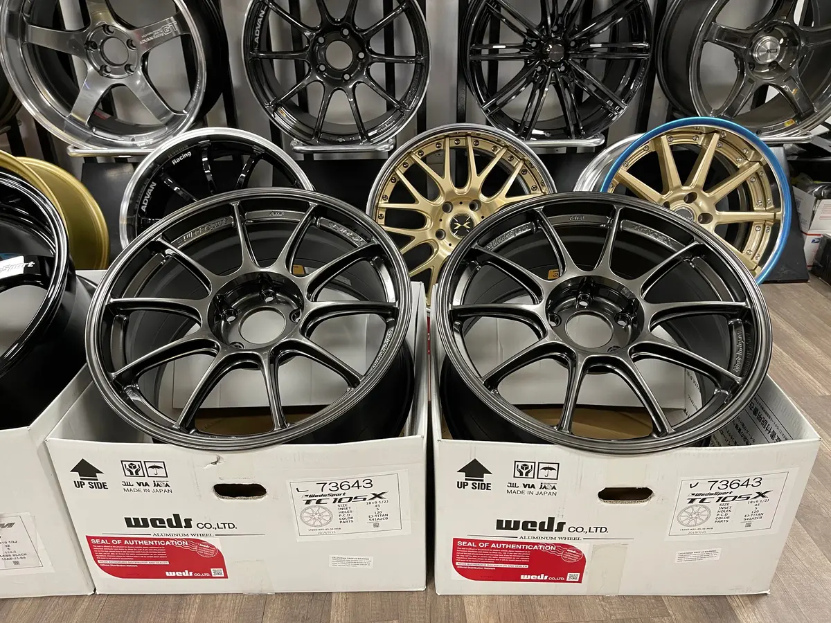 Weds Tc105x 18X9.5+45 5X120 Ej-Titan 1