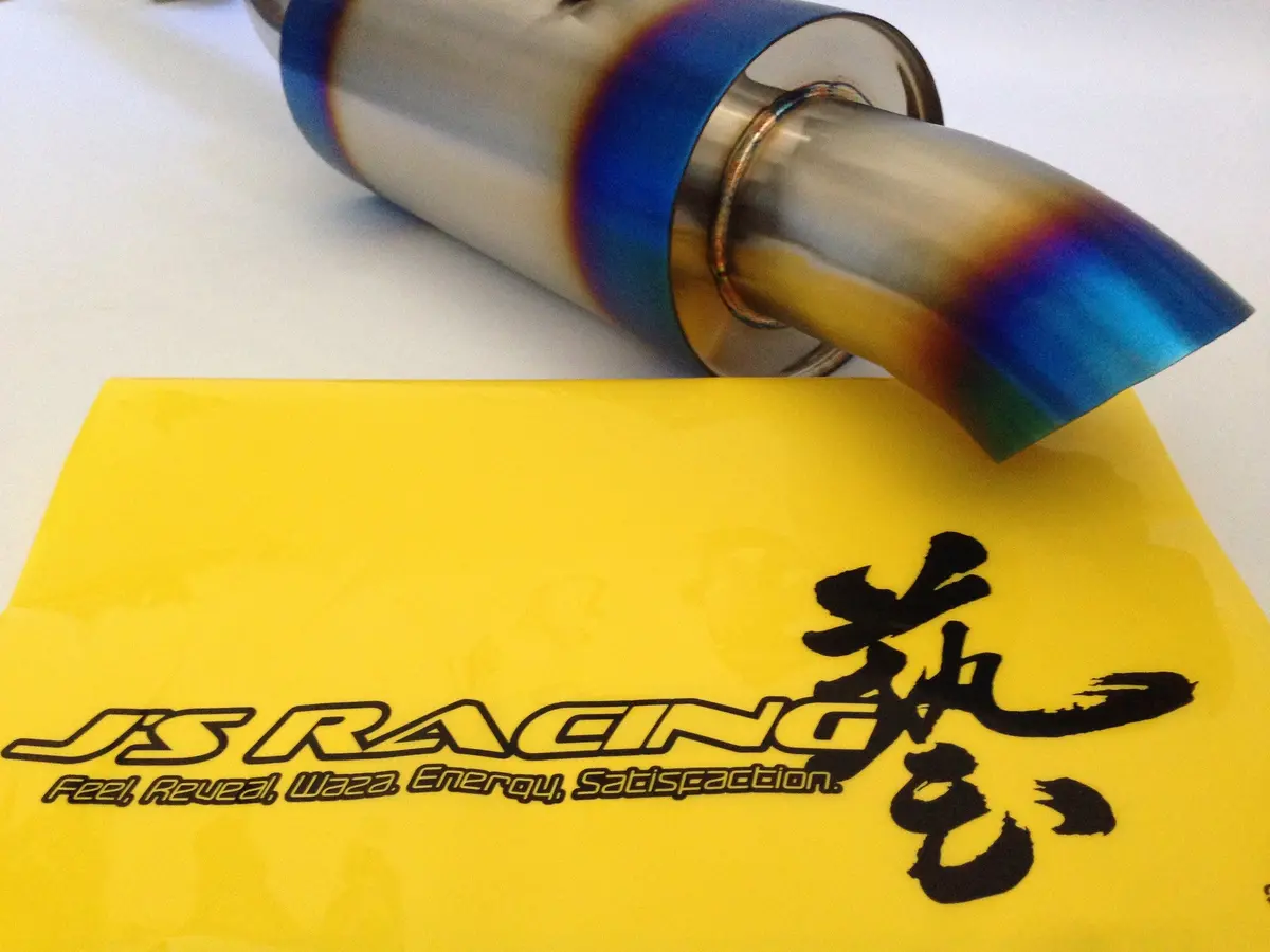 J's Racing Stainless Steel Exhaust Rear Tail 60R 1