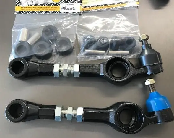 Ford Escort Mk1 & Mk2 Adjustable Tca Insitu Non Welded Rubber Bushed Kit 1