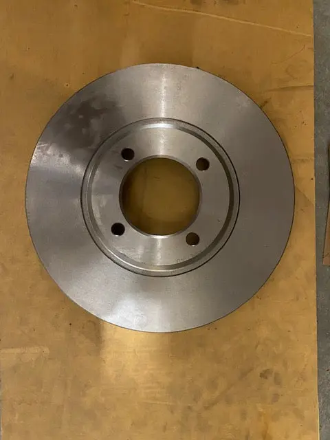 Escort 9 1/2 Inch X 12.6Mm Solid Disc Pair Rd007 1
