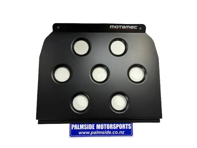 Drivers Alloy Foot Rest Black 1