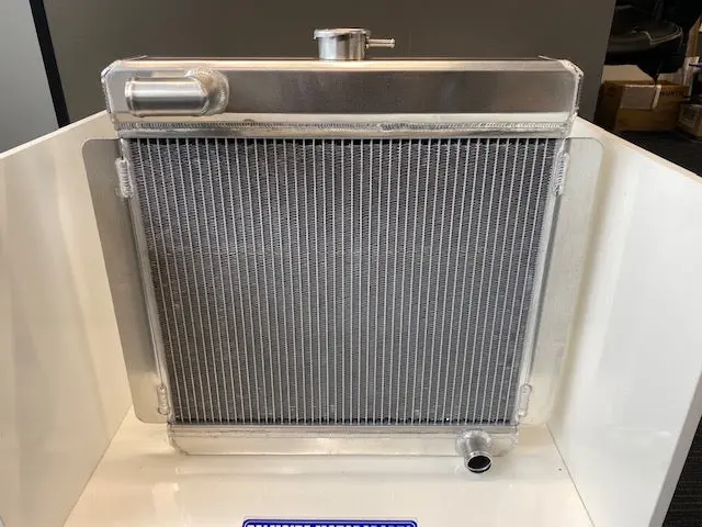 Ralloy Alloy Radiator For Pinto In Escort Mk2 - Side Top Hose 1