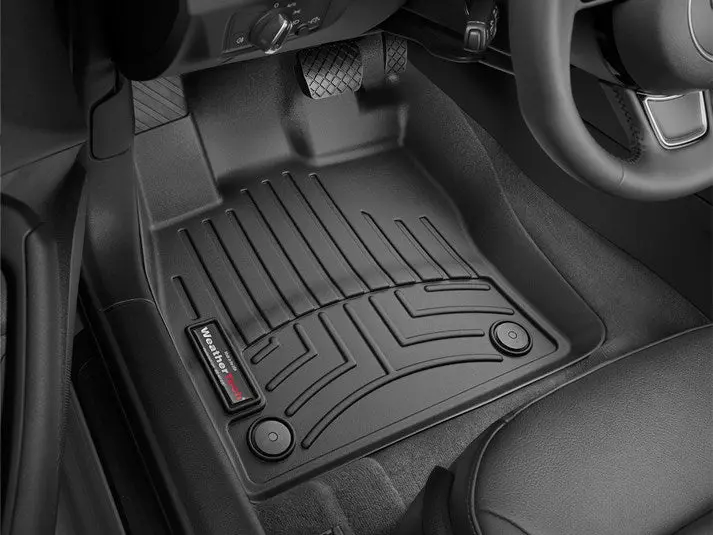Weathertech 444961 Front Floorliner For 2015 Volkswagen Gti | Black All-Weather Fit 1