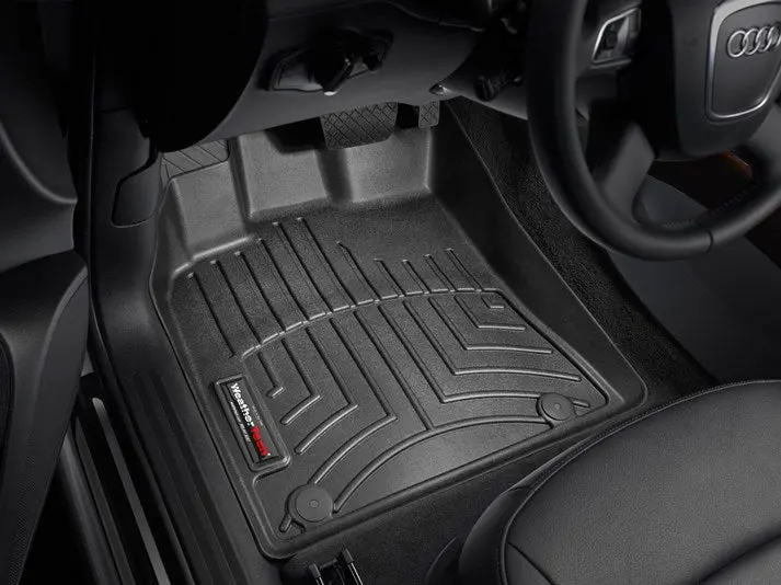 WeatherTech Front Floor Liners for Audi | Black, Custom-Fit Interior Protection