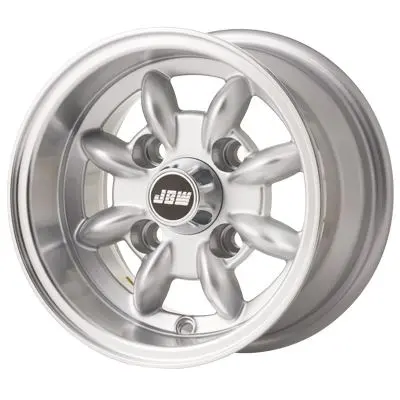 10 X 6.0 Jbw Minilight 4X101.6 - Et-7 Mini Road Wheel Silver 1