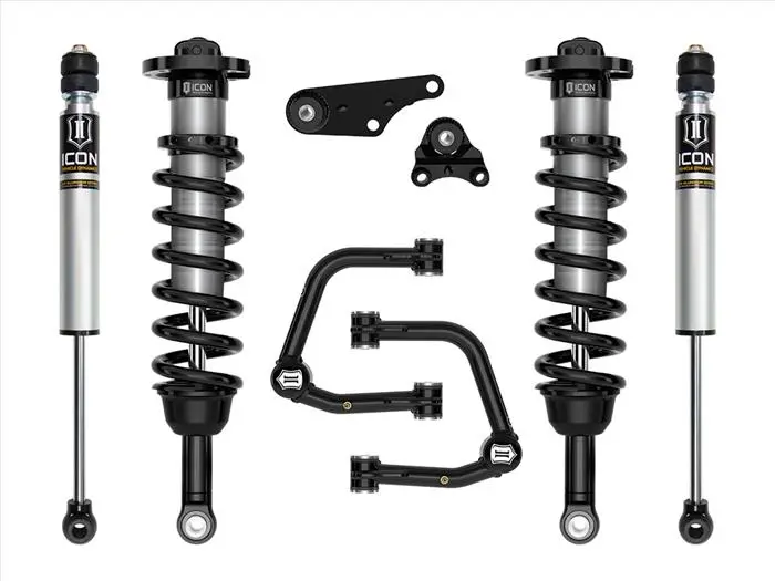 Icon 2024+ Toyota Tacoma 1.25-3" Lift Stage 2 Suspension System Tubular Uca 1