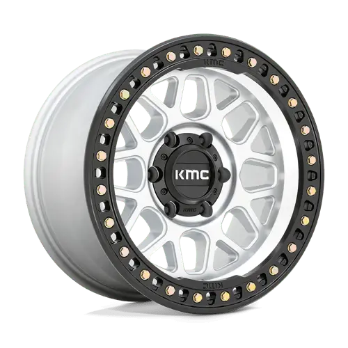 17X9 Machined With Satin Black Lip 18Mm Kmc Wheel 2