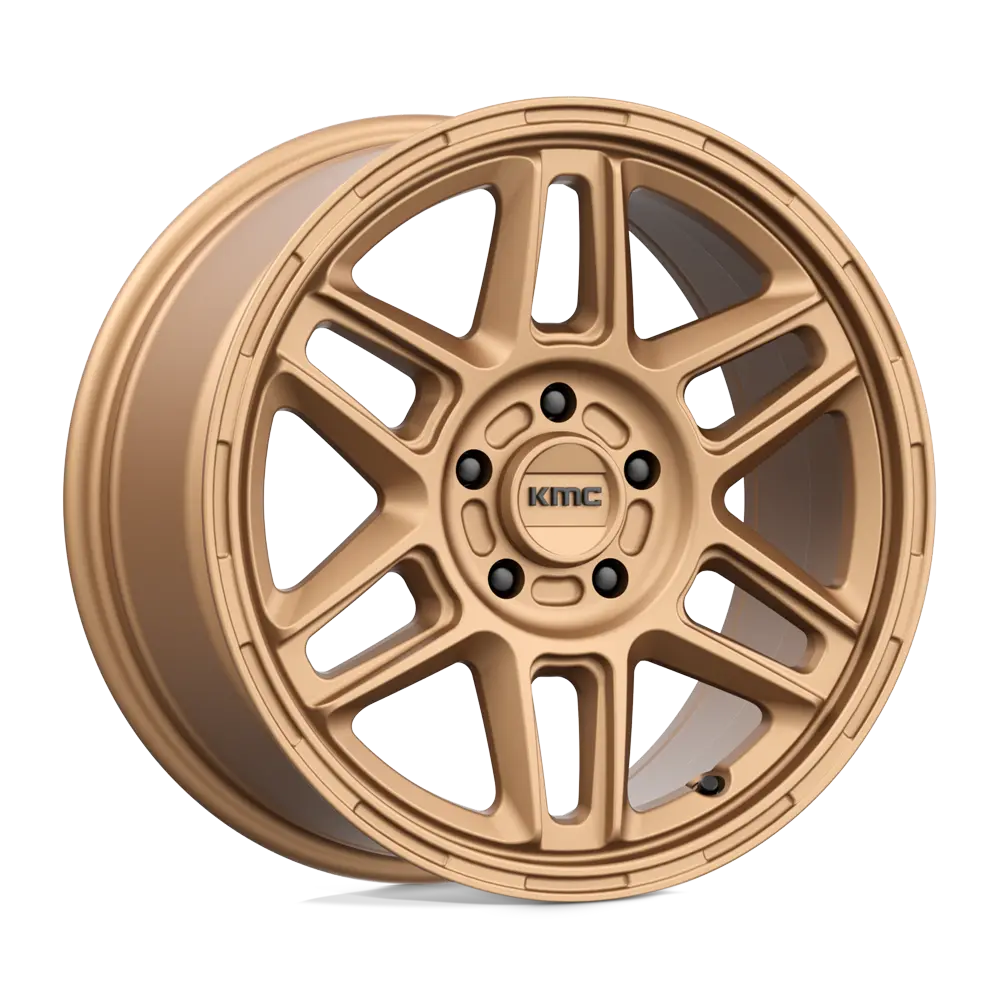 17X8 Matte Bronze 38Mm Kmc Wheel 1