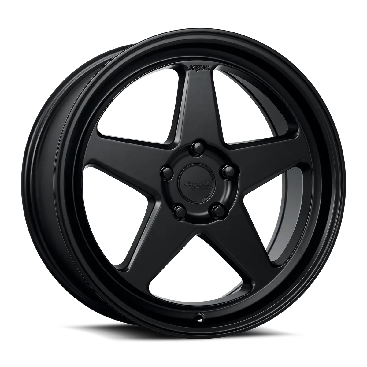 18X8 Katana Racing Kr03 Matte Black Alloy Wheel | 5X100 | +40 Et | 73.1Mm Hub | Fits 2015–2021 Subaru Wrx 2