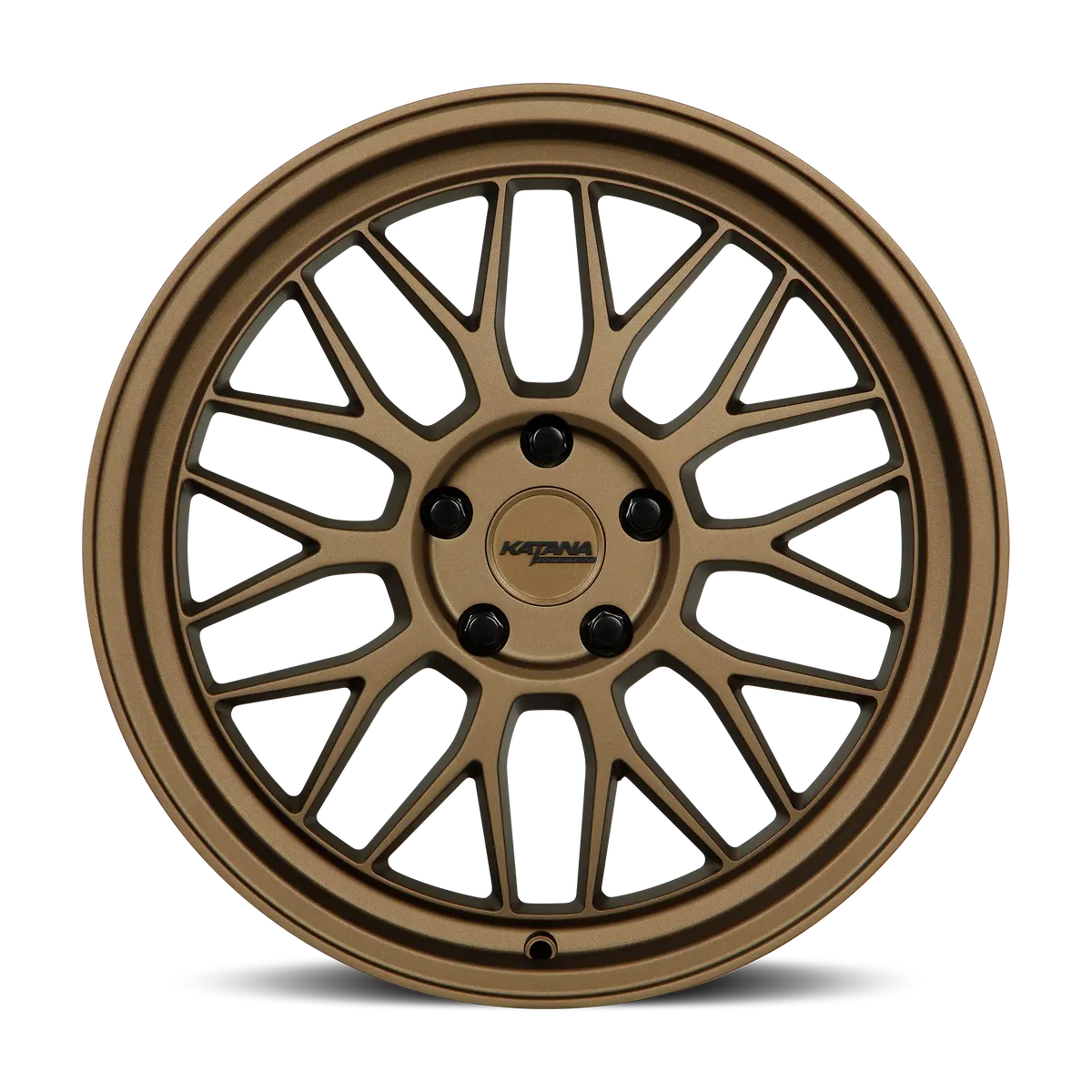 18X8 Katana Racing Kr06 Matte Bronze Alloy Wheel | 5X114.3 | +40 Et | 73.1Mm Hub | Fits 2018–2023 Toyota Camry 1