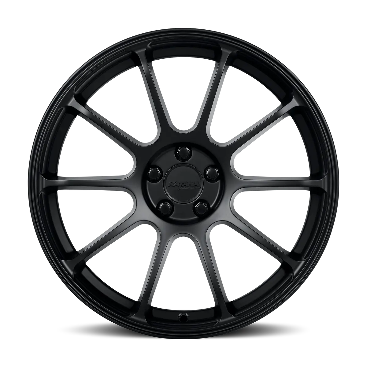 18X8 Katana Racing Kr07 Matte Black Alloy Wheel | 5X114.3 | +40 Et | 73.1Mm Hub | Fits 2018–2022 Honda Accord 1