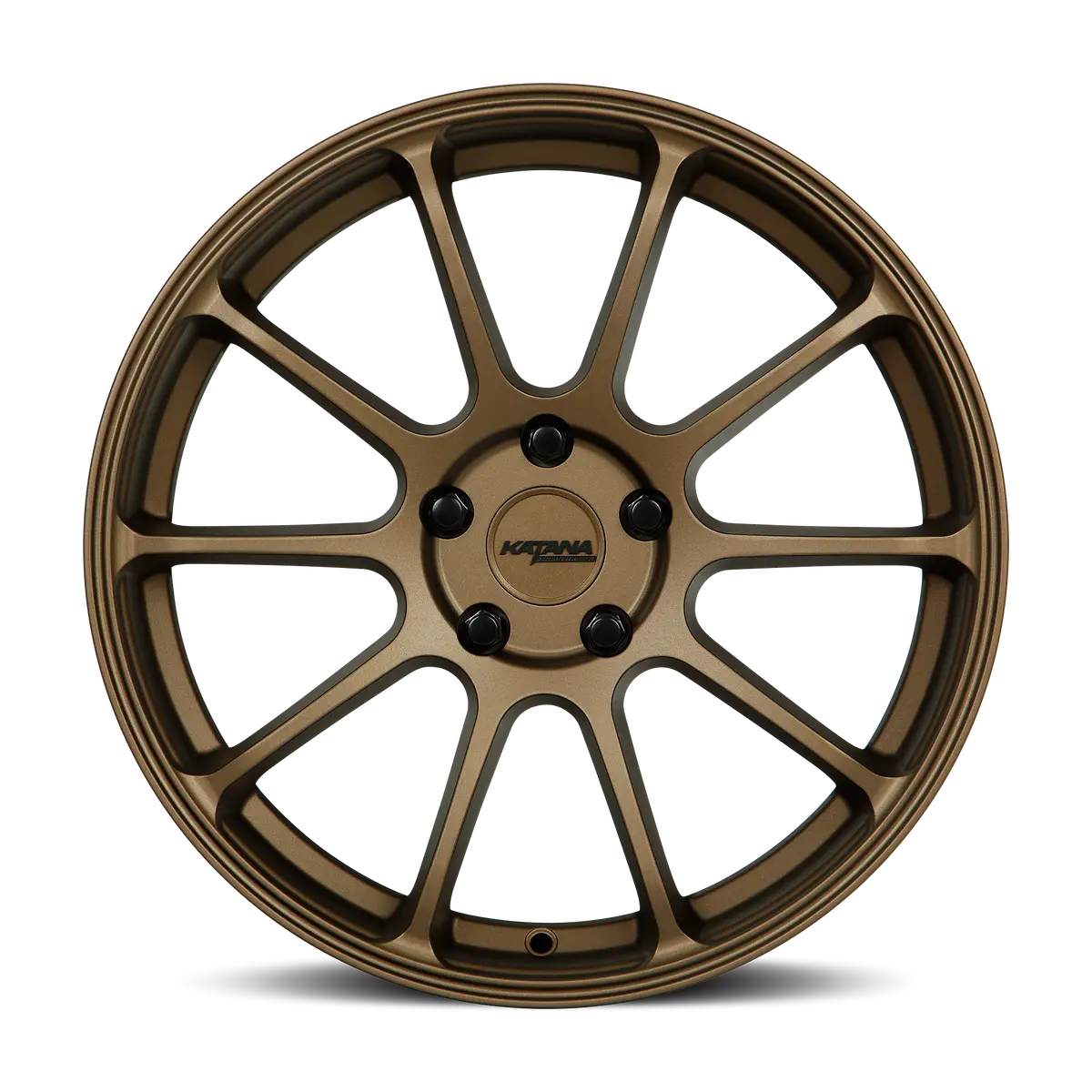 18X8 Katana Racing Kr07 Matte Bronze Alloy Wheel | 5X114.3 | +40 Et | 73.1Mm Hub | Fits 2018–2023 Toyota Camry 1