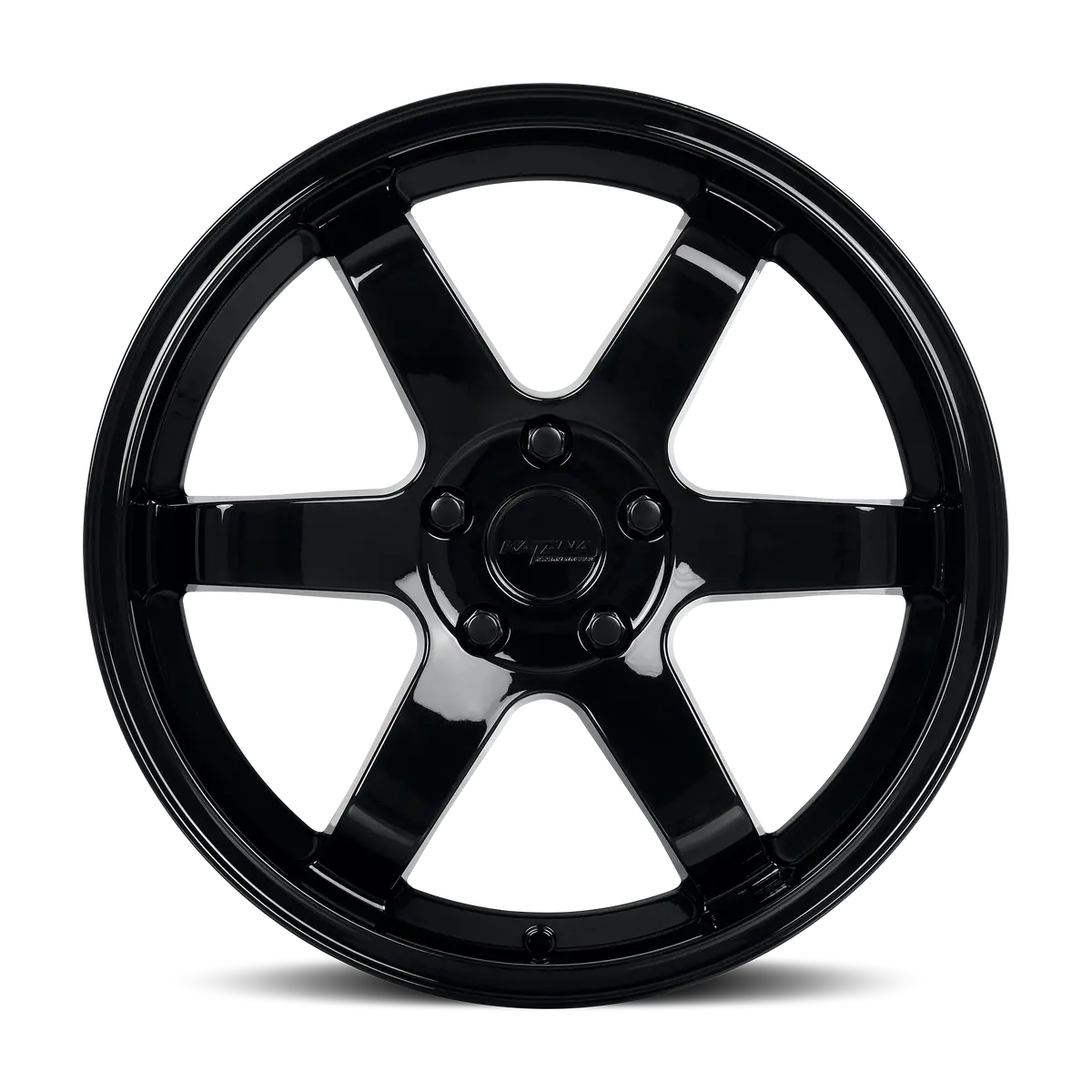 18X8 Katana Racing Kr08 Glossy Black Alloy Wheel | 5X114.3 | +40 Et | 73.1Mm Hub | Fits 2018–2022 Honda Accord, 2018–2023 Toyota Camry 1