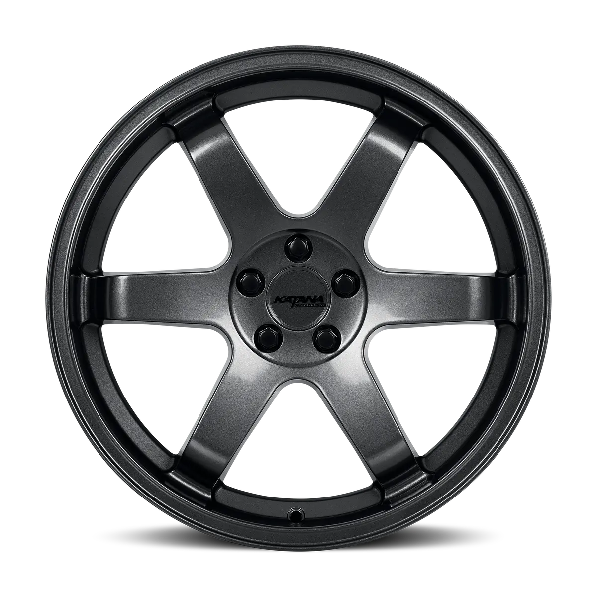 18X8 Katana Racing Kr08 Glossy Gunmetal Alloy Wheel | 5X114.3 | +40 Et | 73.1Mm Hub | Fits 2018–2022 Honda Accord, 2018–2023 Toyota Camry 1