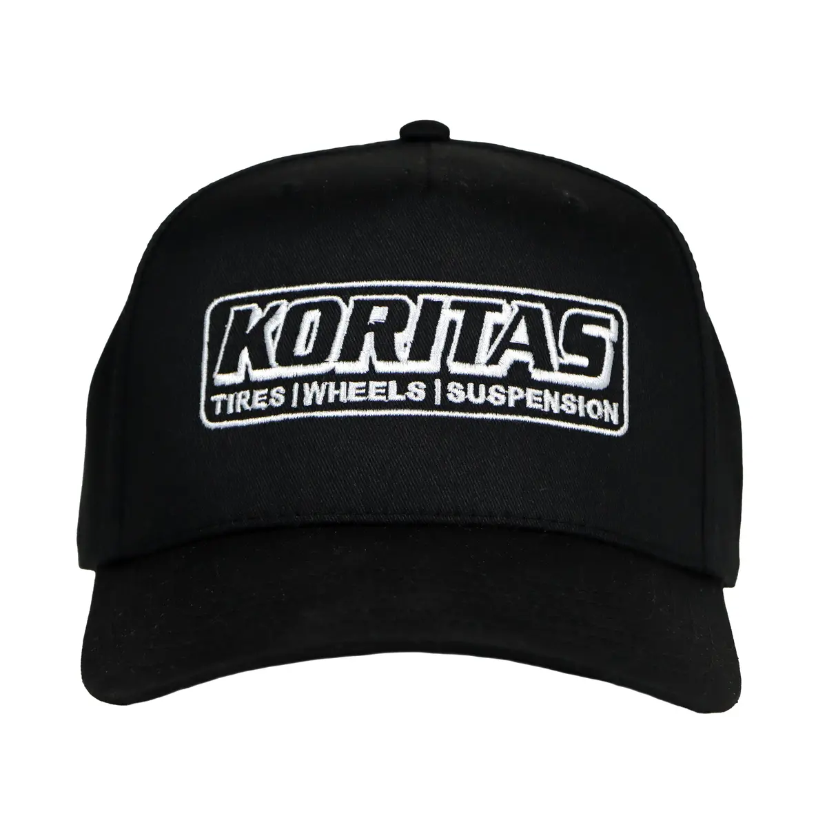 Koritas Tires Classic Logo Black Otto 5-Panel Snapback Hat 1