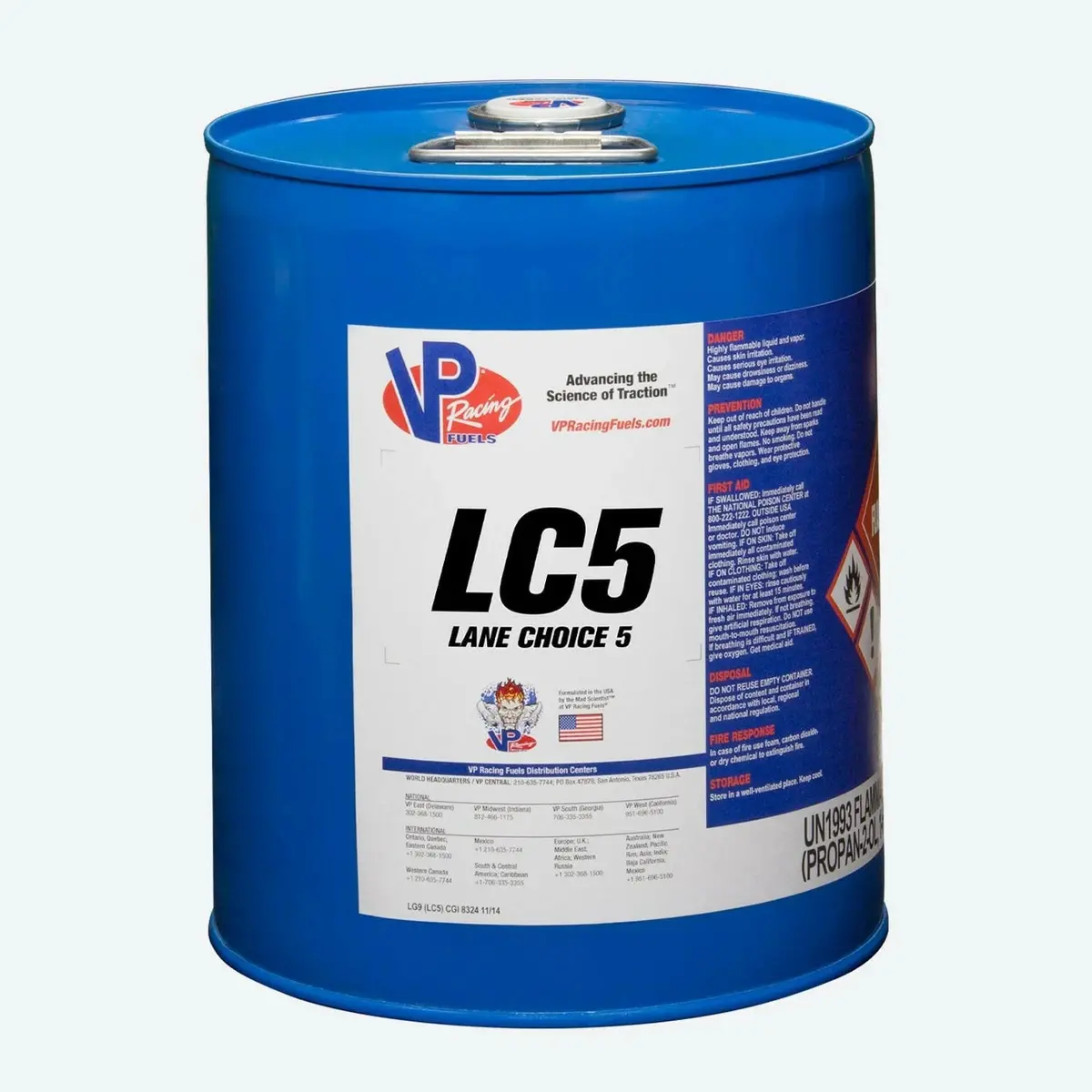 Vp Racing Fuels Lane Choice 5 Traction Compound 5 Gallon Pail 1
