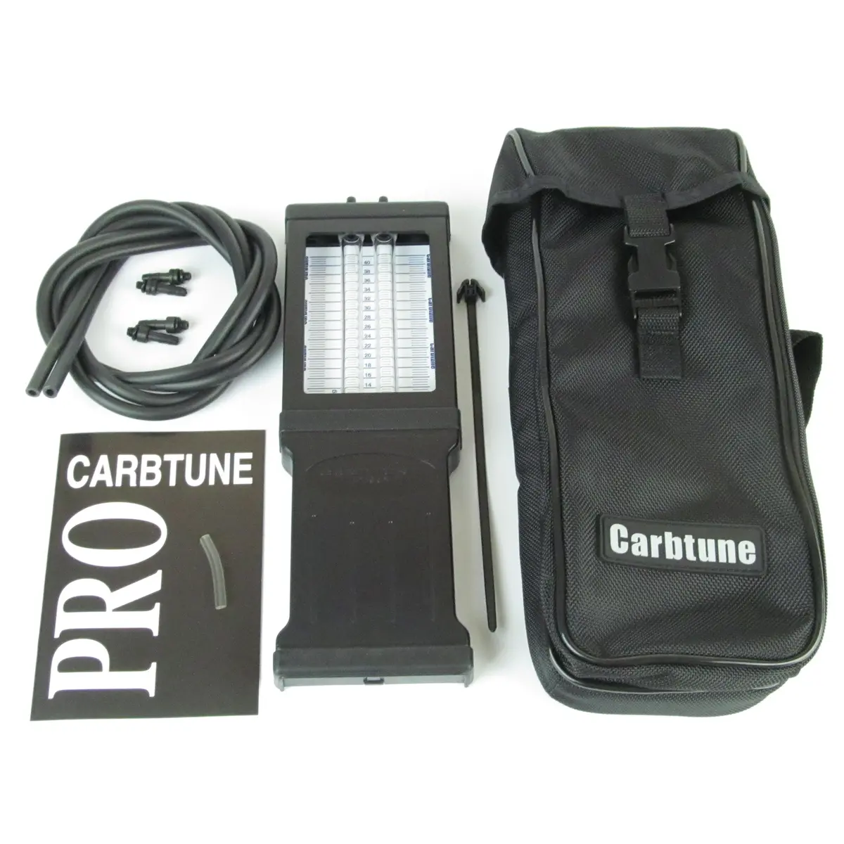 Carbtune Pro - 2 Column Manometer + Accessories And Pouch 1