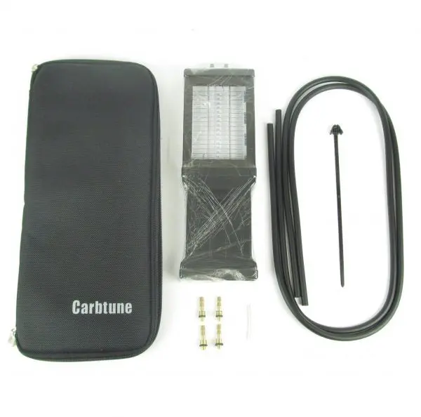Carbtune Pro - 2 Column Manometer + Accessories And Pouch 2