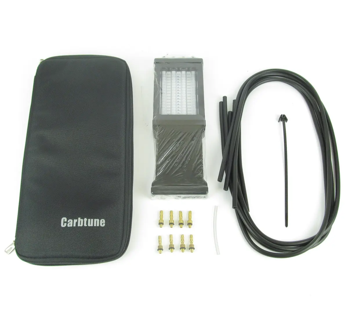 Carbtune Pro - 4 Column Manometer + Accessories And Pouch 1