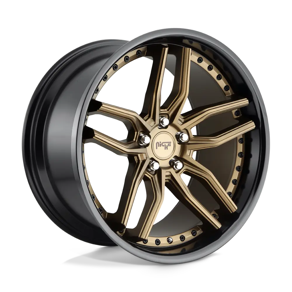 20X9 Matte Bronze Black Bead Ring 35Mm Niche 1Pc Wheel 1