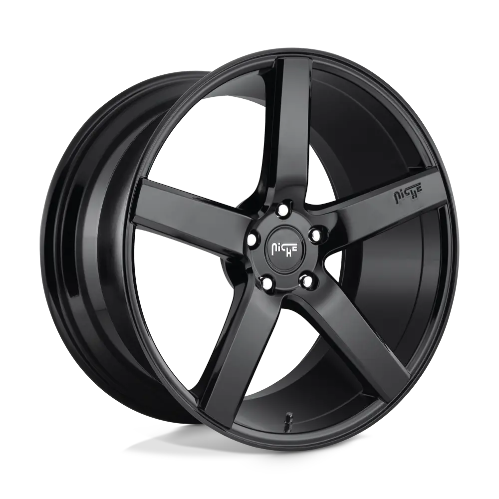 20X8.5 Gloss Black 35Mm Niche 1Pc Wheel 1