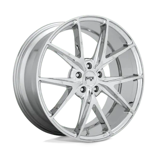 18X8 Chrome 40Mm Niche 1Pc Wheel 2